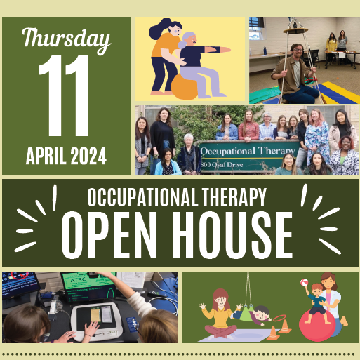 Thursday, April 11: Occupational Therapy Open House